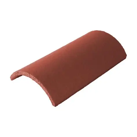 Concrete tapered ridge tile