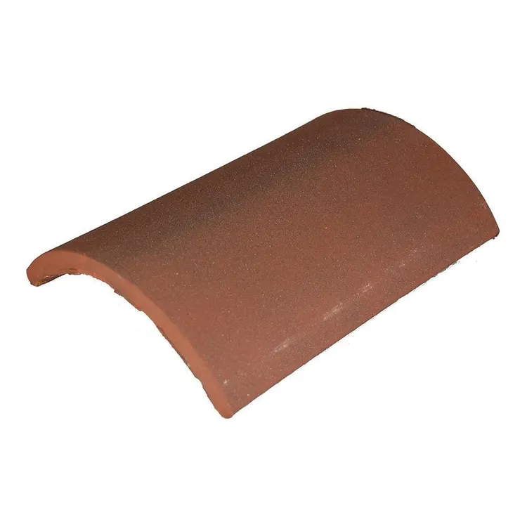 Concrete tapered ridge tile