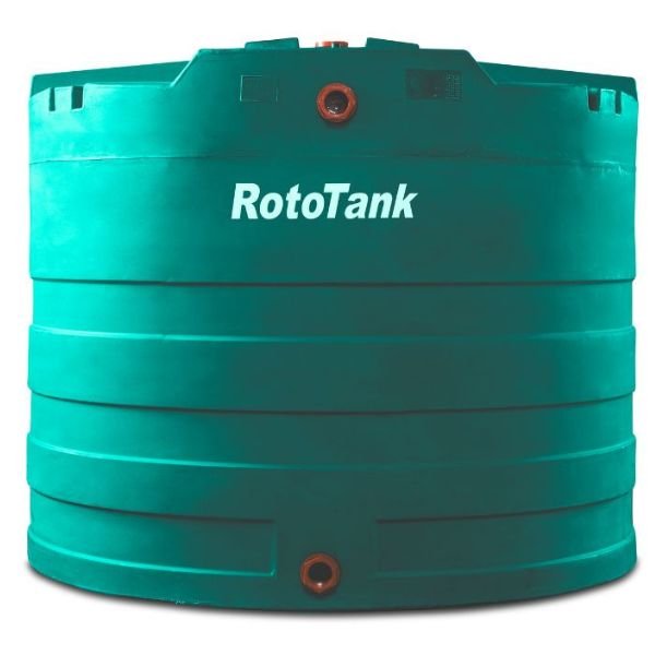Vertical 1500 L Low-Profile Water Tank