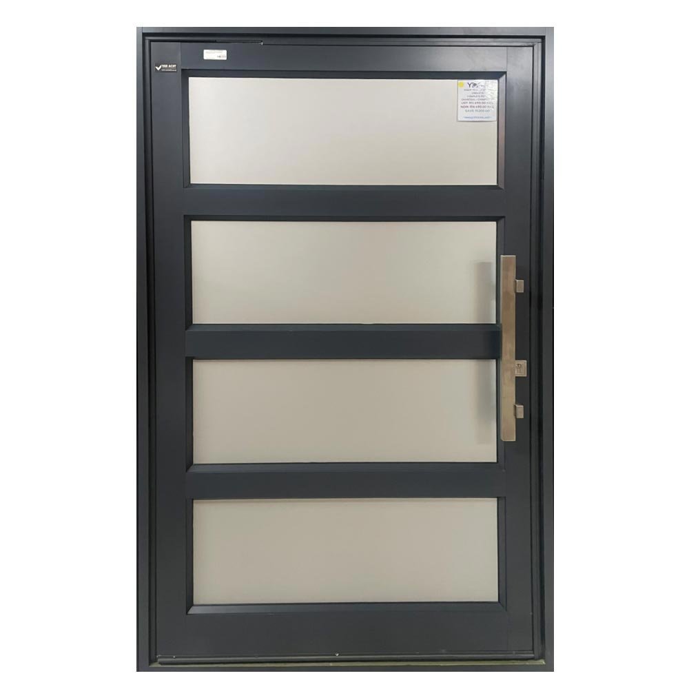 Aluminum Pivot Door Y9 Champagne
