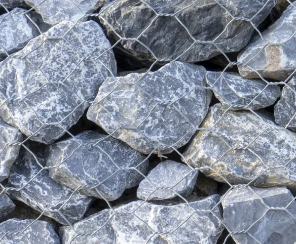 16 Ton Selected Grey Gabion Rock – Large Bulk Load for Gabion Baskets
