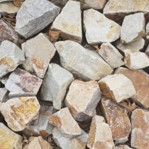 16 Ton Selected Silica Brown Gabion Rock (100–250 mm)