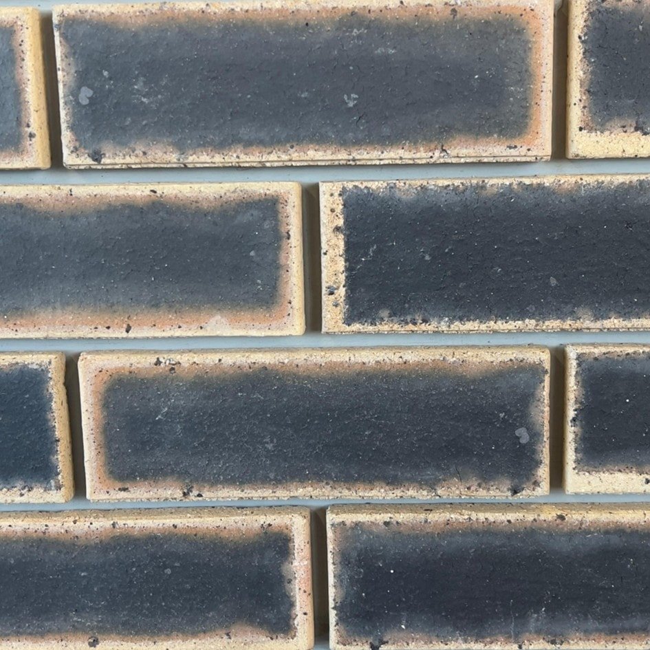 FBS Granite Satin Face Brick – Elegant Black Satin Finish