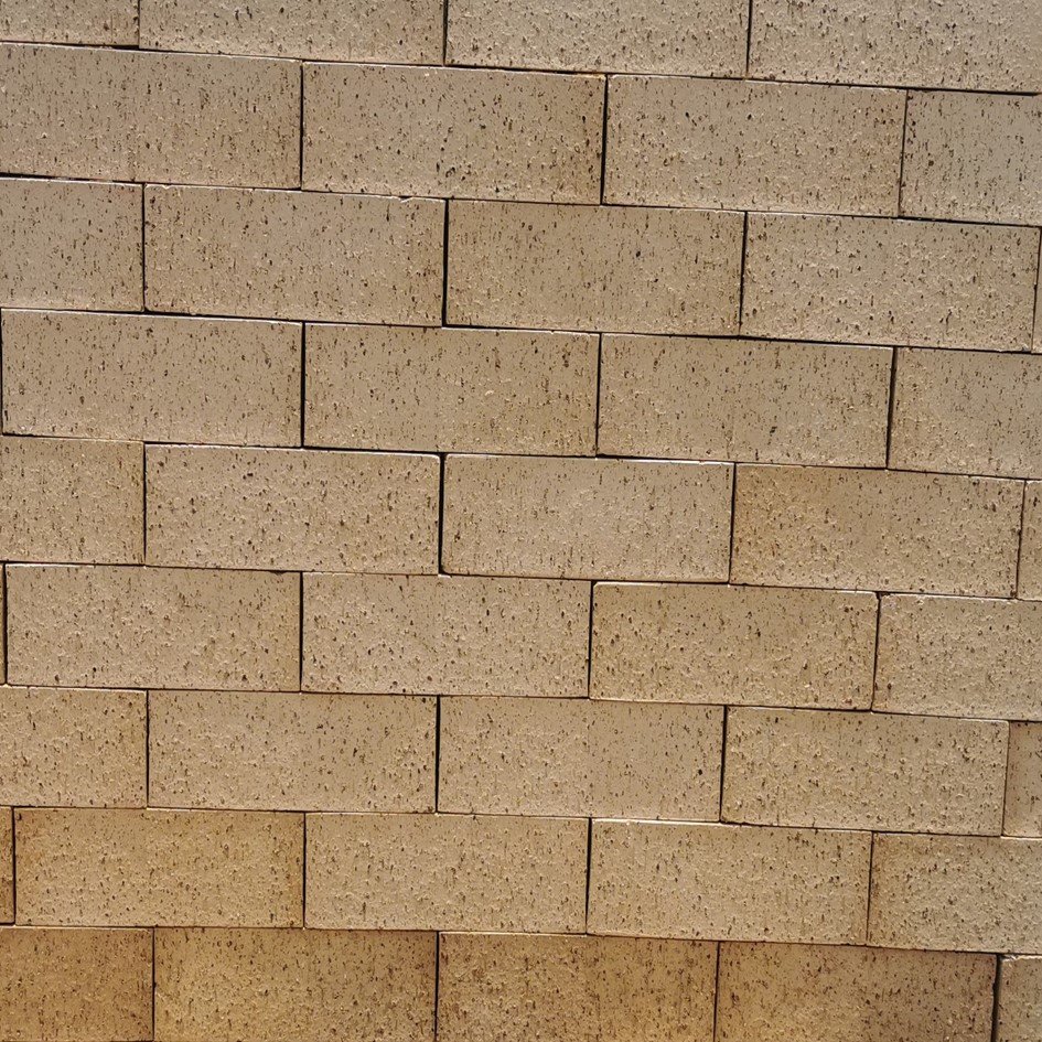 Maize Travertine Face Brick (FBX) – Lightly Textured and Uniform