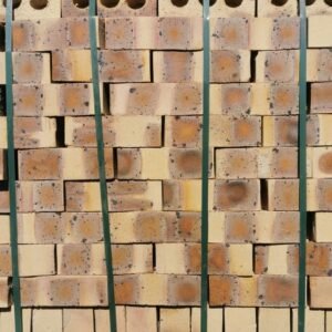 Cameo Gold Face Brick – Golden Base with Rustic Spots