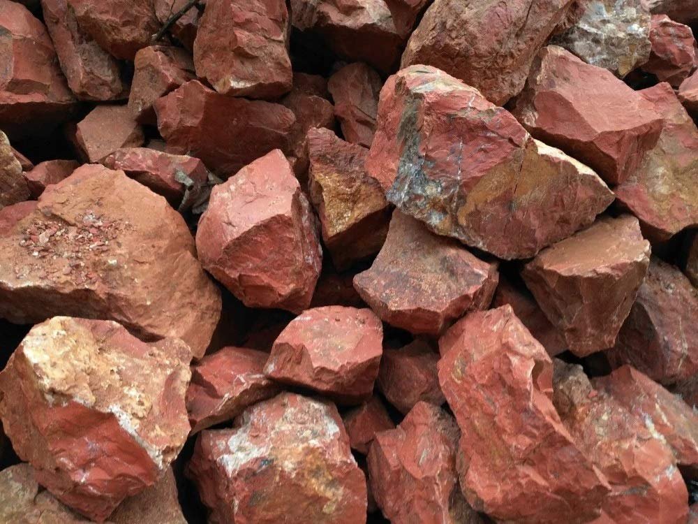 1 Ton Red Jasper Stone – Bold Color Meets Bulk Convenience