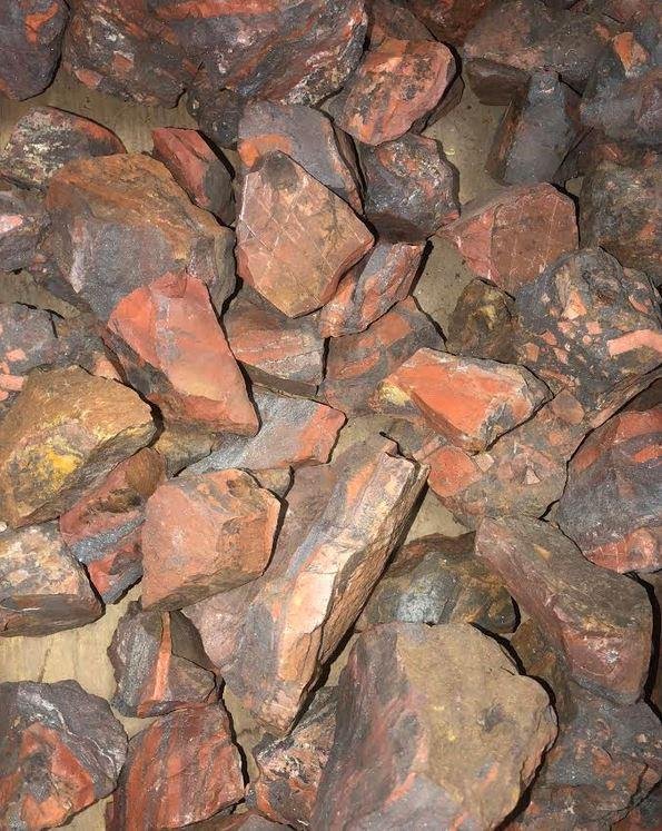 1 Ton Red Jasper Stone – Bold Color Meets Bulk Convenience