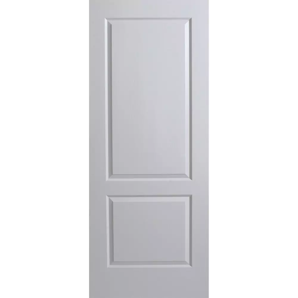 Hollow Core 2-Panel White Interior Door