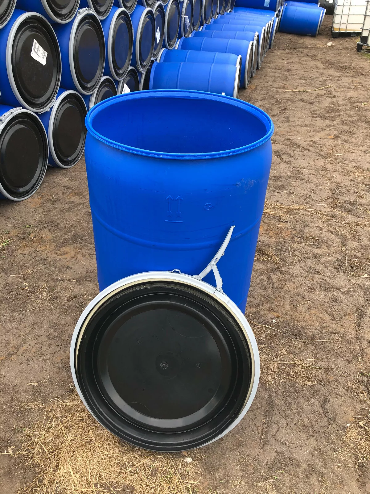 210 L Plastic Blowpack Drum – Open-Head HDPE