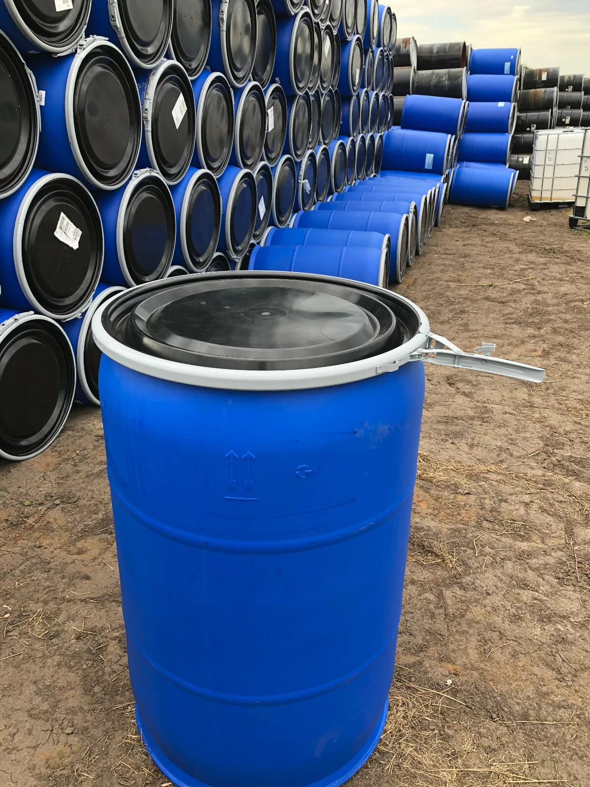 210 L Plastic Blowpack Drum – Open-Head HDPE