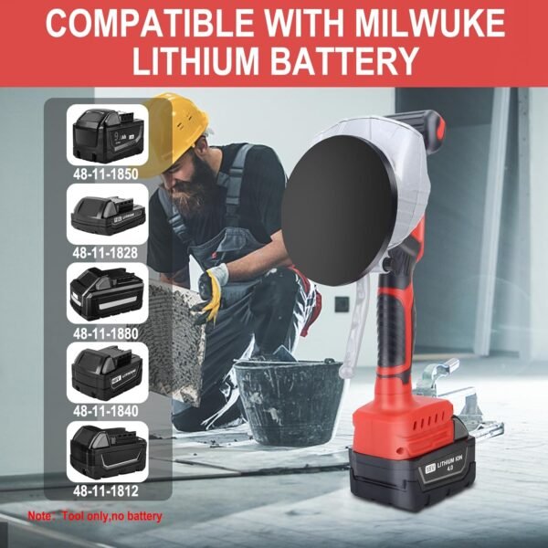 Cordless Tile Vibration Leveling Machine – Milwaukee 18V Battery Compatible