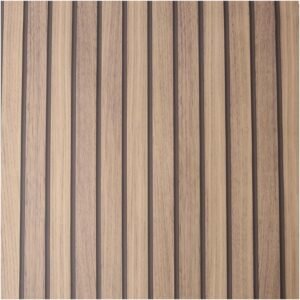 Fresco Wooden Slats Natural Wallpaper – Rustic Wood-Look Accent Without the Slats