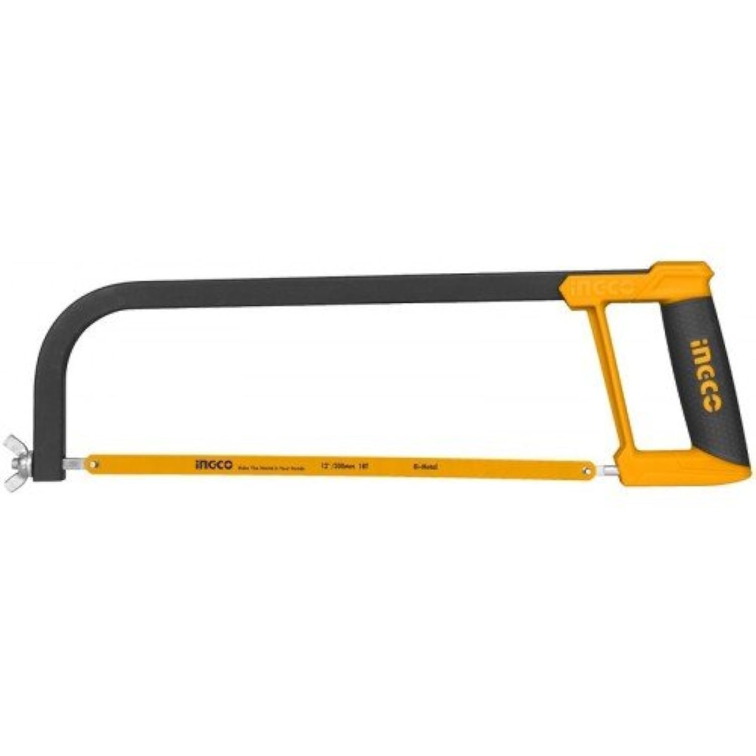 Ingco Heavy Steel Hacksaw Frame (HHF3008) – Robust 12″ Cutting Workhorse