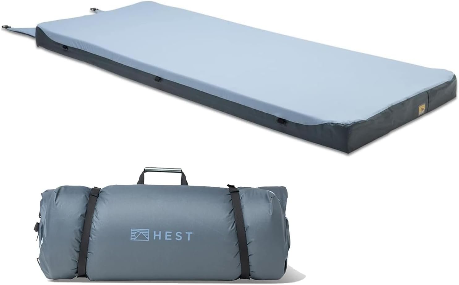 HEST Foamy Portable Mattress – 2-Layer Memory Foam for Maximum Comfort