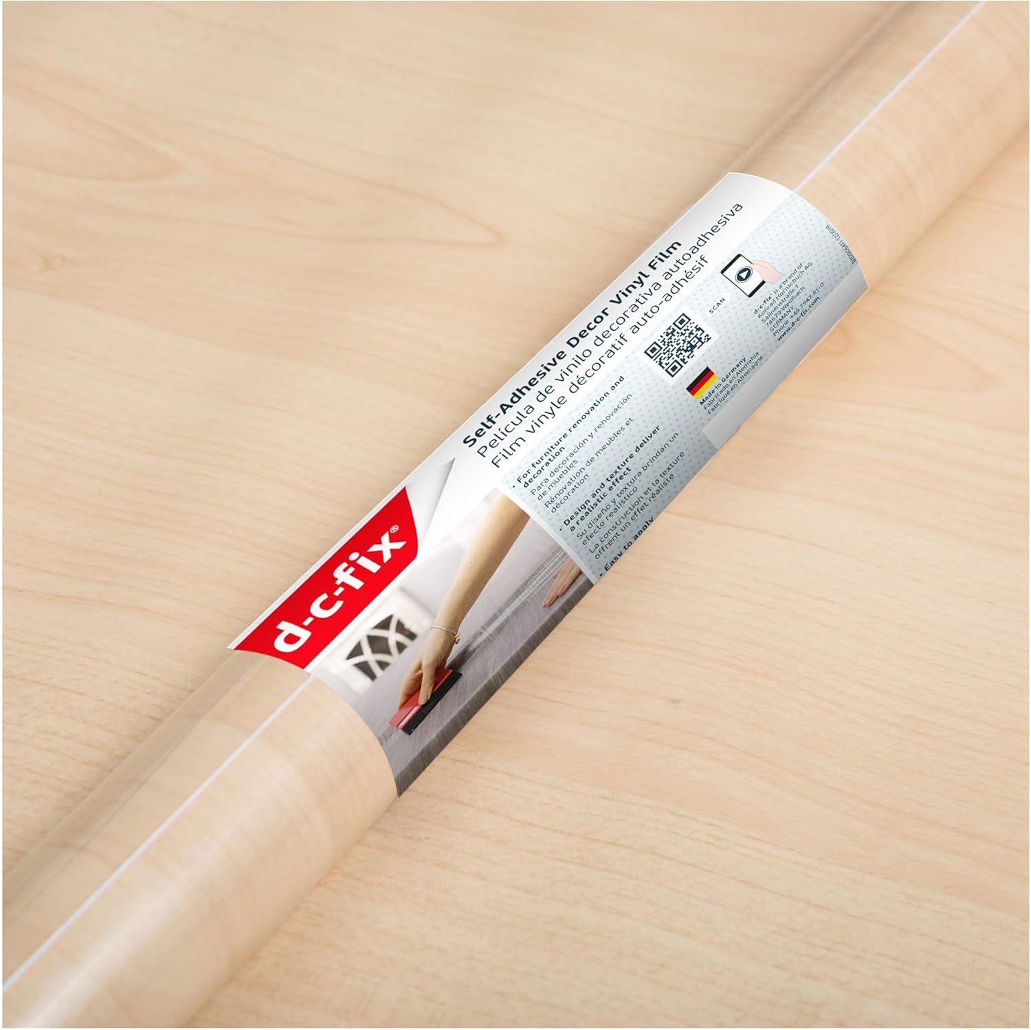 d-c-fix Grey Marble Self-Adhesive Waterproof Film – Instant Countertop & Surface Refresh