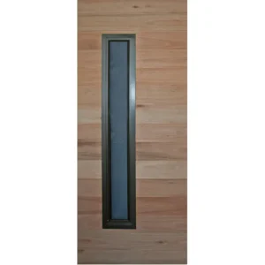 Exterior Door Saligna DOORS GALORE – Horizontal Slats with Window (W 813 × H 2032 mm)