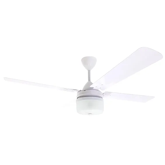 Solent High Breeze 1200 mm Ceiling Fan (3 Blades, White, LED Light Kit)