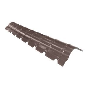 Supa-Tile Ridge Flashing 0.40 mm × 3 m (Charcoal) – Essential Roof Ridge Cap