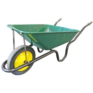 Econo Wheelbarrow Green – Practical Transport for Garden & Site