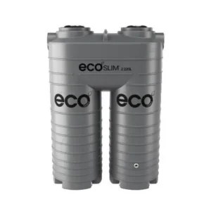 Eco Tanks Eco Slim 2220 L Vertical Water Tank – Dark Grey
