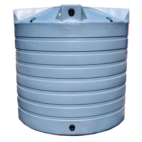 5000 L Vertical Dark Grey Water Tank – Max Capacity 5325 L