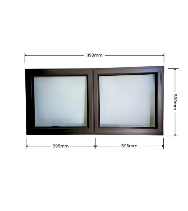 Aluminum Window 1200 × 600 P2T1206. Purchase Top Quality Wnd