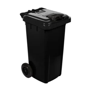 80 L Wheelie Bin – Black Finish