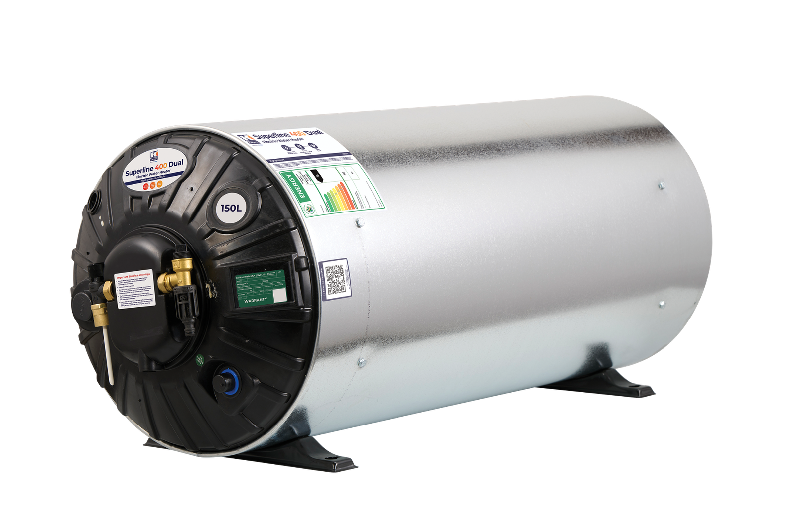 Kwikot Superline 600 Dual 150 L Geyser – High Pressure Electric Water Heater