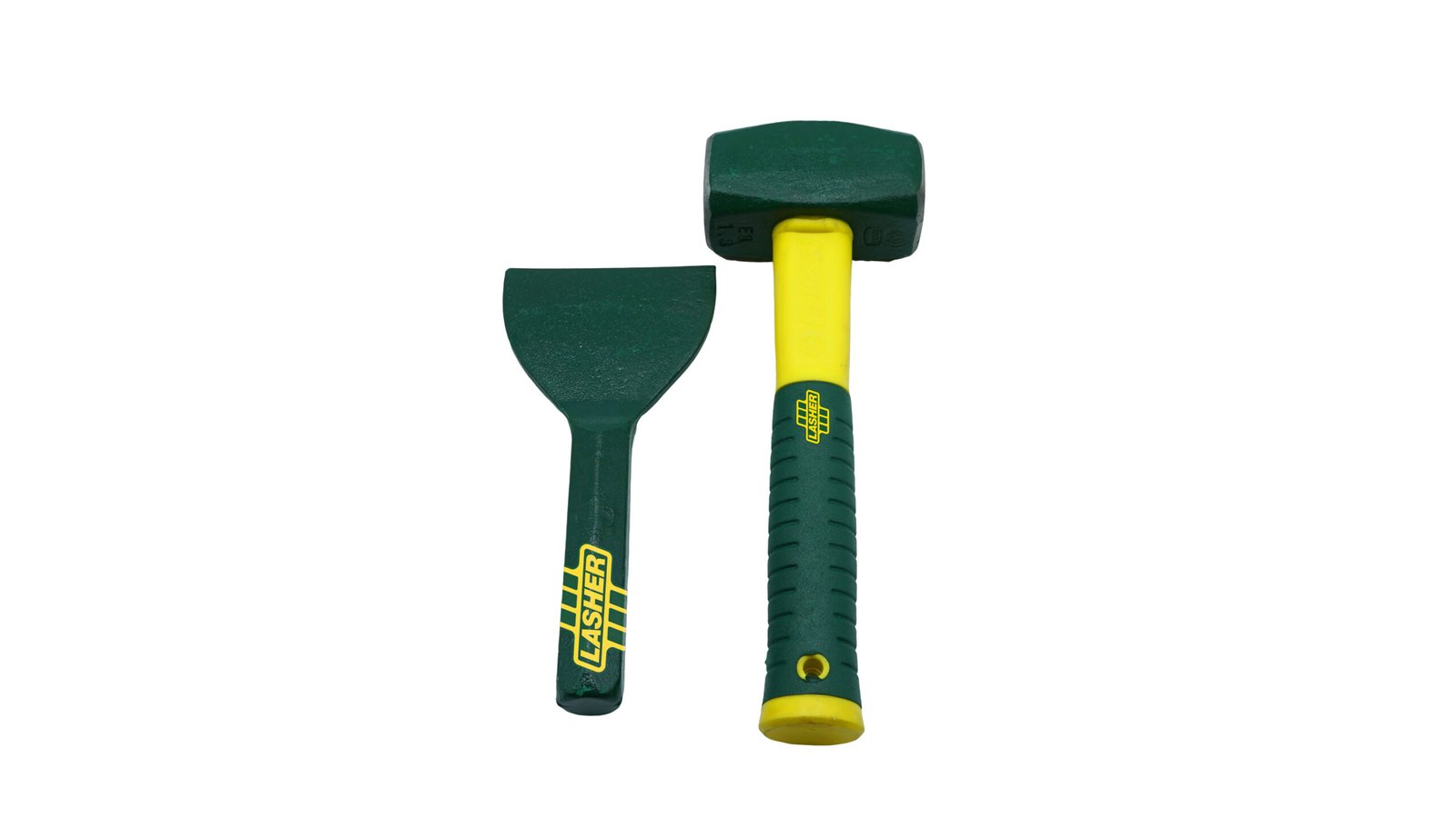 Hammer and Brick Bolster Set – Heavy-Duty Masonry & Construction Tool