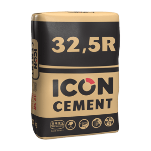 ICON Cement 32.5 R – 50 kg Bag – General-Purpose Construction Cement