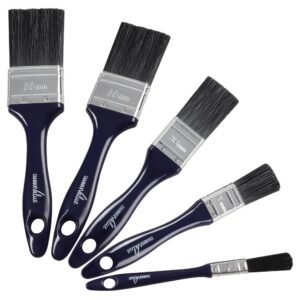 Chamber Value 5-Piece Paint Brush Set – 12, 25, 38, 50, 50 mm Painting Tools