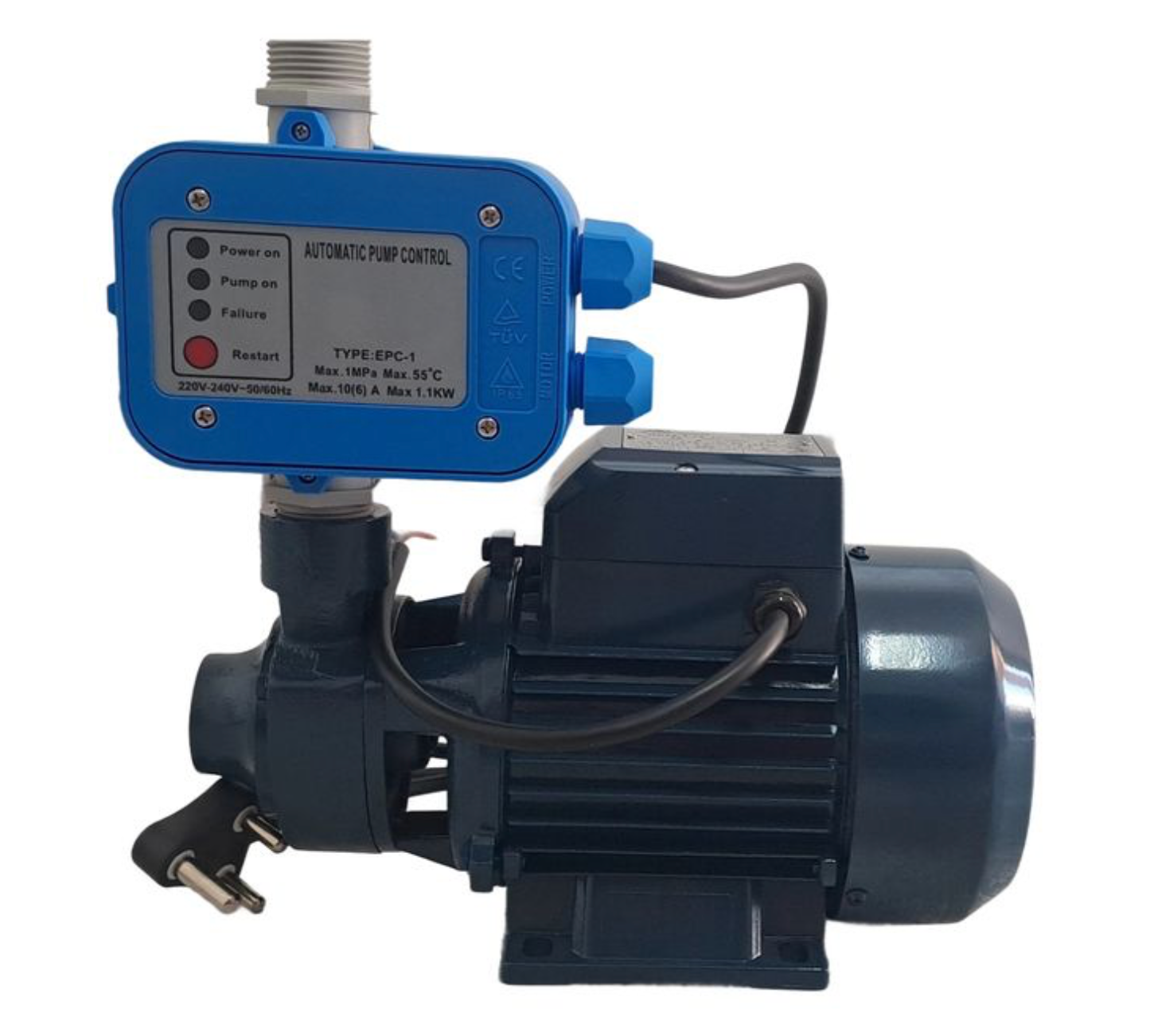 Jordan 0.75 kW Pressure Pump and Controller – Automatic Home Water Booster