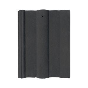 Roof Tile – Double Roman STD Black/Slate Concrete Roof Tile