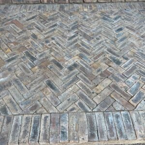 Salmon Mix 50mm Clay Paver Brick