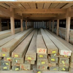 100 × 50 Rough Sawn Pine H3.2 Timber – Treated Structural Outdoor Wood