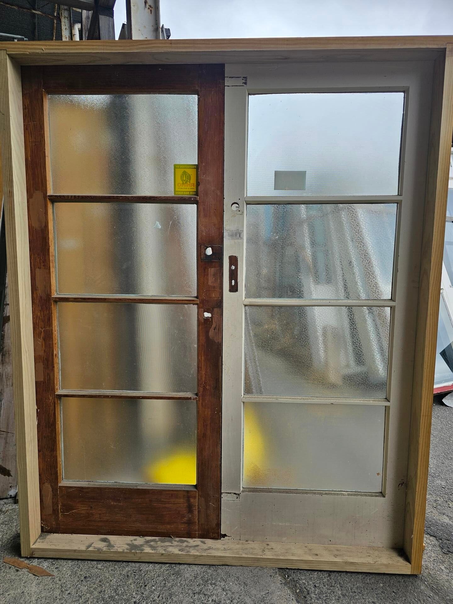 Ext Cedar / Paint 4 Pane French Door