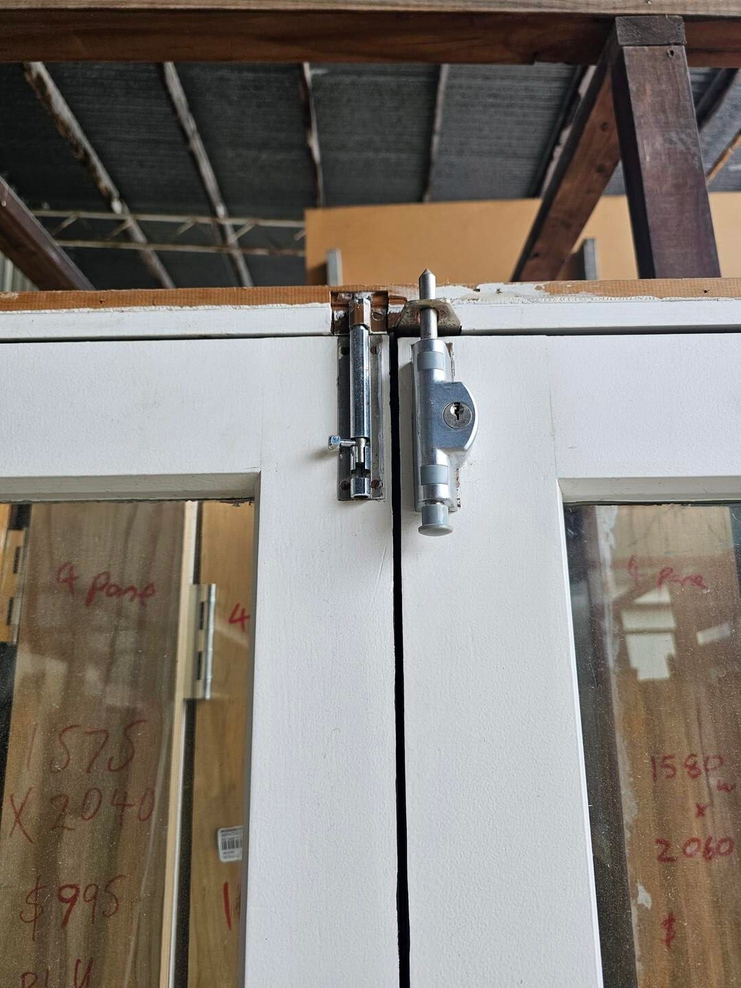 External Painted 3 Pane French Door 1570x2030mm