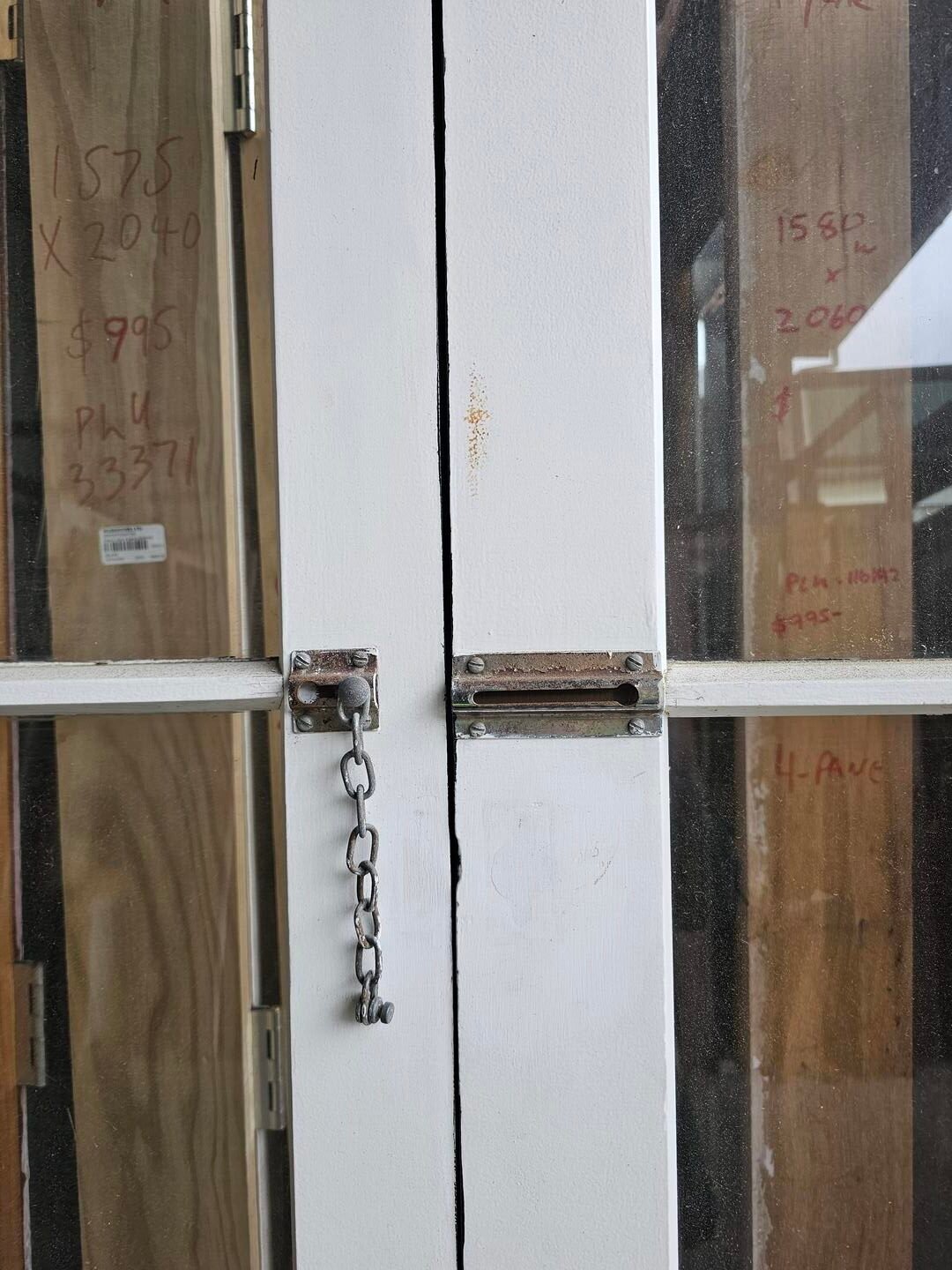 External Painted 3 Pane French Door 1570x2030mm