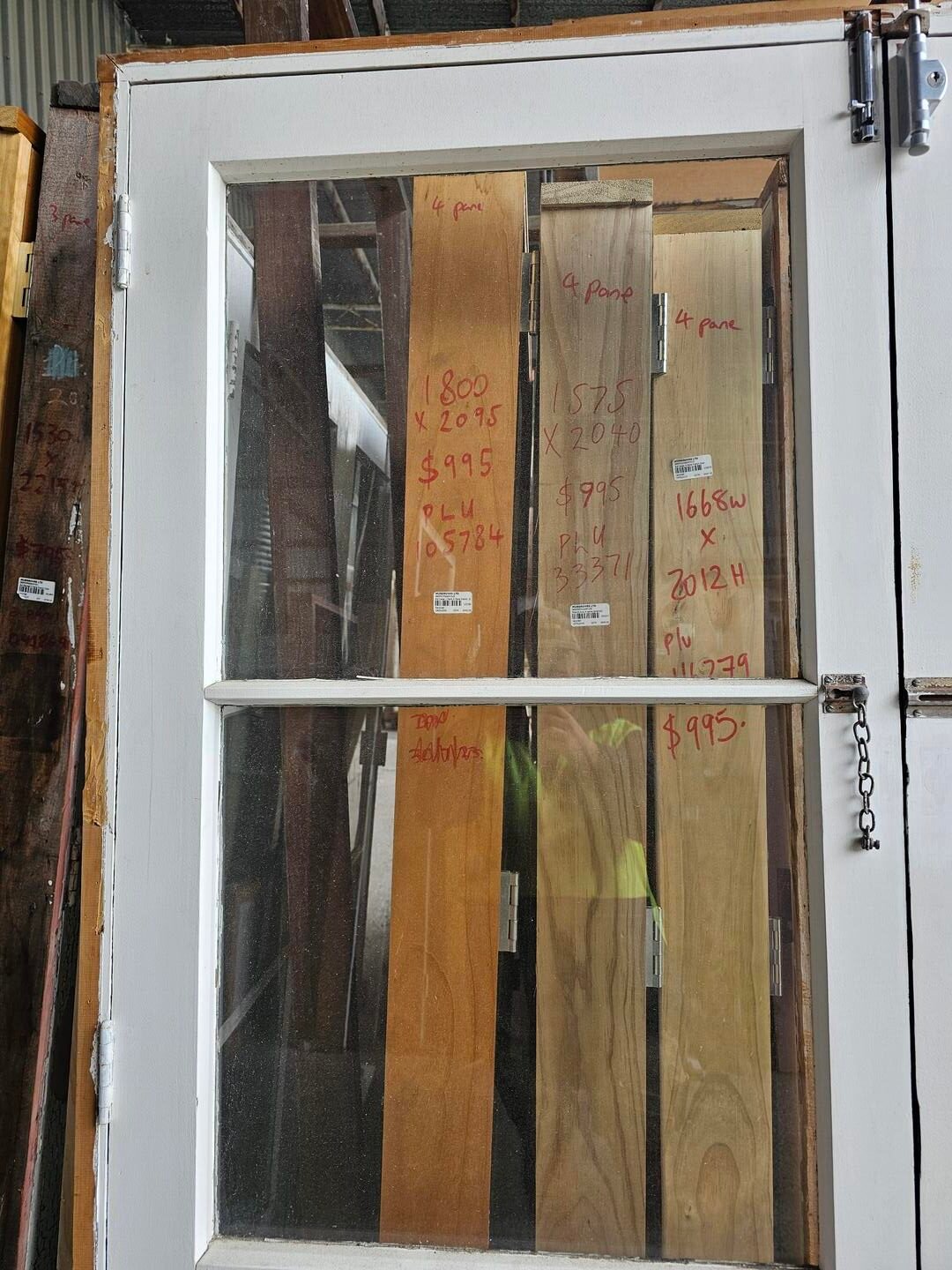 External Painted 3 Pane French Door 1570x2030mm