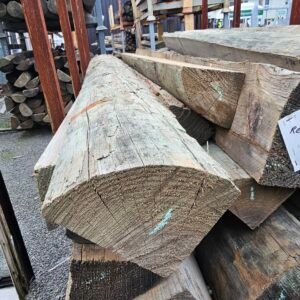 New Pine Quarter Round 150-200mm Diameter 1800mm Long