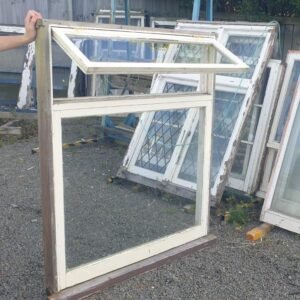 Wooden Window 1 Fan Opening – 3 Panel Timber Window