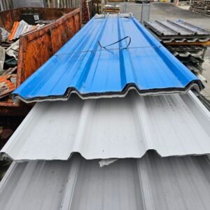 Sandstone / Gull Grey 4 Rib Coloursteel Roofing – Durable Steel Roof Sheets