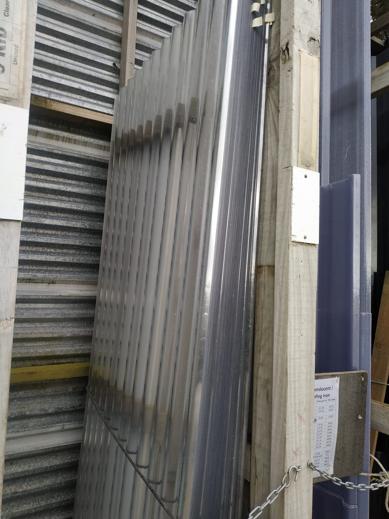 NEW Polycarbonate Sunline Clear Roofing Sheet – 10 Year Warranty