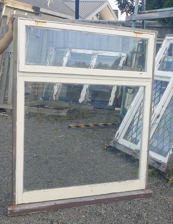 Wooden Window 1 Fan Opening – 3 Panel Timber Window