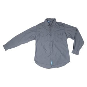 Beck Taslon Long Sleeve Shirt Grey L — SA Home Builder Store
