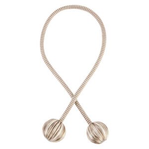 Bendable Ball Curtain Tieback Brown — SA Home Builder Store