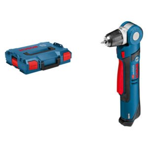 Bosch GWB 12 V-10 Professional 12 V Cordless Angle Drill - 5-Position Adjustable Head, 10 mm Auto-Lock Chuck and 11 Nm