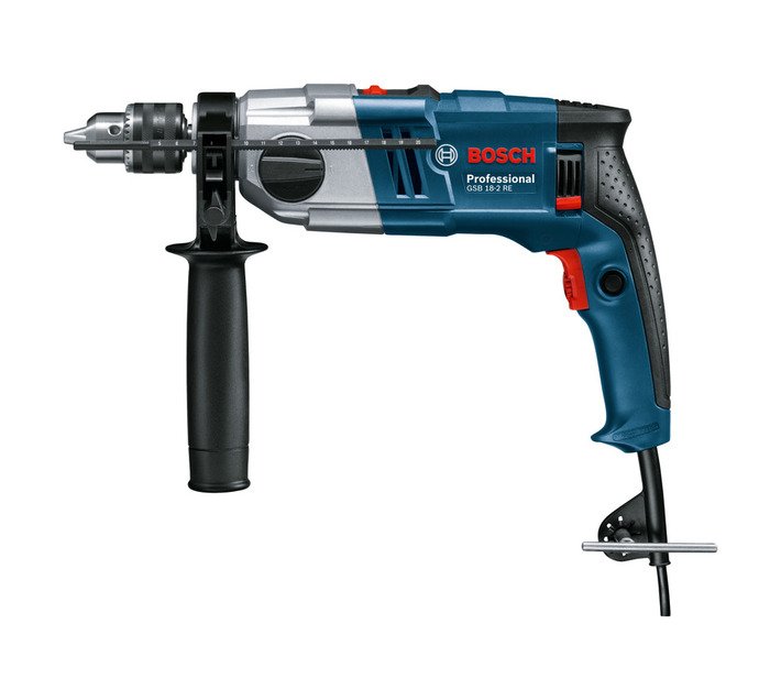 Bosch Professional 800 W Corded Impact Drill - 13 mm Keyed Chuck (GSB 18-2 RE) — SA Home Builder Store