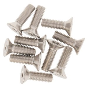 Builders 10 x Countersunk Allen Cap Hex Socket Screws 8 x 25 mm — SA Home Builder Store