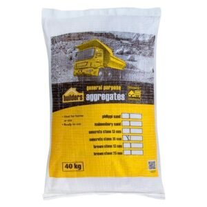 Builders 19 mm (Black) 40 kg Bag Concrete Stone Aggregate for Construction and Landscaping — SA Home Builder Store